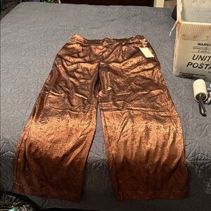 A New Day Metallic Bronze Pants